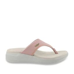 MediFeet Women's Everyday Onion Pink Thong Wedges-image-92