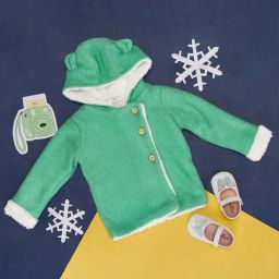 Pantaloons Baby Green Cotton Regular Fit Full Sleeves Sweater-image-36