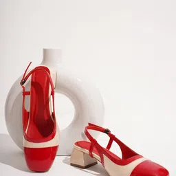 Froh Feet Women Solid Block Sandals with Buckles-image-57