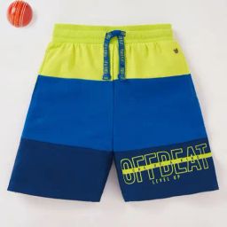 Ed-a-Mamma Kids Multicolor Color Block Shorts-picture-19