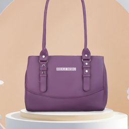 HIDLE BERG Structured Shoulder Bag-47