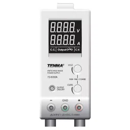 TENMA POWER SUPPLY, 1CH, 20V, 5A, ADJUSTABLE, 72-8350A-15