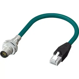 RS PRO Straight Male M12 to Male RJ45 Ethernet Cable 500 mm, 2305692-picture-26
