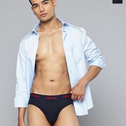 Levis Men Pack of 2 Cotton Briefs #002-BRIEF-NAVY/WINE-P2-picture-38