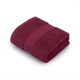 Himeya Red 1 Striped Cotton 500 GSM Bath Towel-image-99