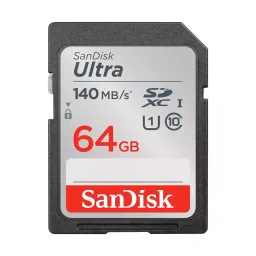 SanDisk Ultra Memory Card SDXC 64 GB Grey, SDSDUNB-064G-GN6IN-26
