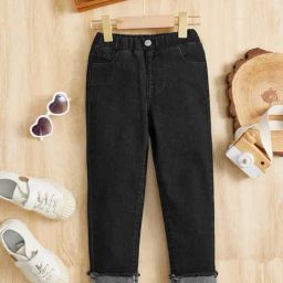 Kotty Kids Black Relaxed Fit Jeans-image-73