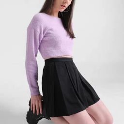Only Black Mini Skirt-image-122