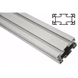 FlexLink Silver Aluminium Profile Strut 44 x 88 mm 11 mm Groove 3000 mm Length, XCBL 3X44X88-picture-27