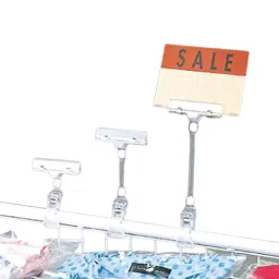 AS ONE Clip Pop Card Holder H10.5 cm Size Resin, 61-204-3-1 (Set of 5 pcs)-39