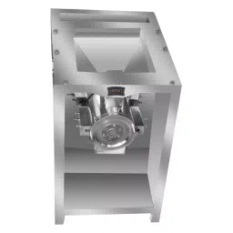 Hobbit kitchen Equipment Dryfruit Tukda Cutting Machine 0.25 HP Silver 1440 r/min 30-35 Kg Capacity/Hour 28 Kg for Hotel & Restuarant-image-33
