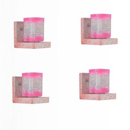 SOMIL Pink Glass Cylinder Printed Wall Lamps-image-92