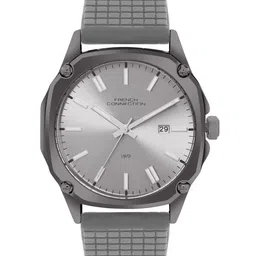 French Connection Men Dial & Textured Straps Analogue Watch FCH01GN-0