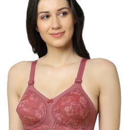 Triumph Red Lace Work Everyday Bra-image-95