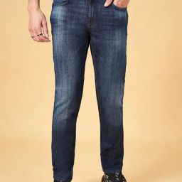 SF Jeans by Pantaloons Mid Blue Cotton Skinny Fit Jeans-picture-10