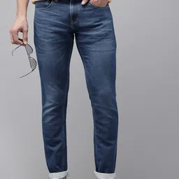 SPYKAR Men Skinny Slim Fit Low-Rise Light Fade Stretchable Jeans-picture-2