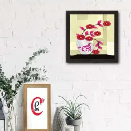 eCraftIndia Floral Theme Satin Matt Texture UV Art Painting-image-93