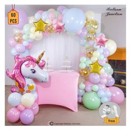 Balloon Junction Party Decoration Balloons Unicorn Theme - Pack of 60-image-26