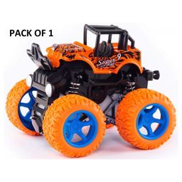 Fantasy India Mini Monster Truck Friction Powered Push go Truck (Color May Vary)-22