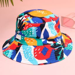 Babyhug Cotton Woven Two Layer Bucket Hat Multicolor - Diameter 17 cm-picture-6