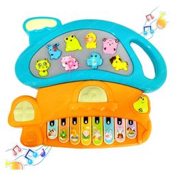 FunBlast Electric Mushroom Shaped Piano with Organ Keyboard for Kids 1 Pc Random Color-image-62