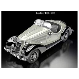 Magicwand 1:32 Scale Die-Cast Classic Rover with Openable Doors,Pull Back Action Working Headlights & Tail Lights image 2