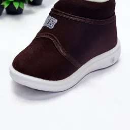HOOH Now Comfort in Fashion Unisex Kids Woven Design Sneakers-image-83
