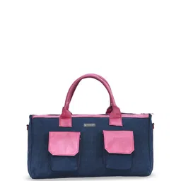 VOYAGER PARIS Colourblocked Travel Duffel Bag-image-22