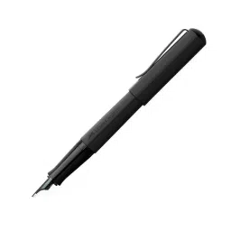 Faber-Castell Hexo Black Matt Fountain Pen - Broad Nib-2