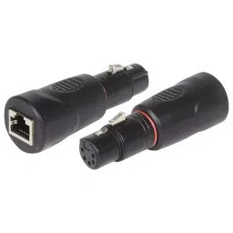STELLAR LABS 5 Pin Female Xlr To Rj45 Dmx Adapter, 24-16315-22