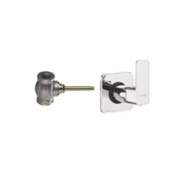 CERA F1005351+F4050102 Ruby 15 mm Silver Brass Chrome Finish Stop Cock (Set of 2 Pcs)-image-51