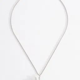 THE BEAR HOUSE Men Silver Plated Stainless Steel Chain-image-3