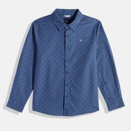 Allen Solly Junior Boys Micro Ditsy Printed Casual Shirt-image-76