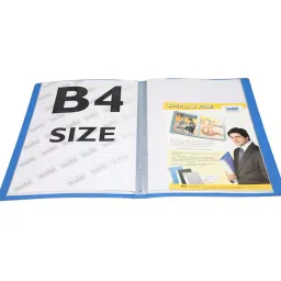 Solo DF 502 Certificate Display File - 20 Pockets (Blue) image 2