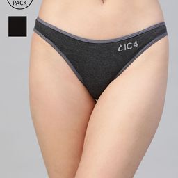 IC4 Women Pack of 2 Solid Bikini Briefs 0B-C-1001P2-image-93