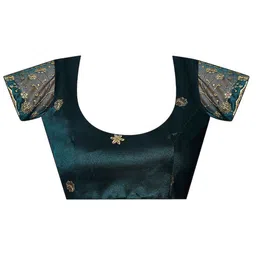 DIVASTRI Embroidered Net Saree image 5