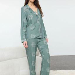 Trendyol Women Printed Night suit-image-44