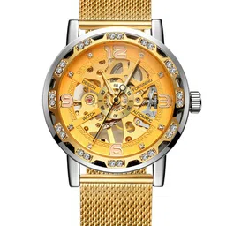 FORSINING Men Stainless Steel Straps Analogue Watch FSG8209M4T2-image-34