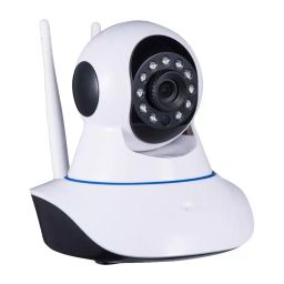 Zysk Dual Antenna WiFi Security Camerav with Night Vision for Security Home Office White, BS-016-26