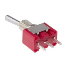 RS PRO Toggle Switch PCB Mount On-(On) SPDT Through Hole Terminal, 7347003P-74