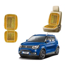 Auto Pearl AV2BG10 Polyester, Cotton Front Vehicle Seating Pad Beige for Maruti Suzuki IS-picture-45