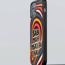 macmerise Typography Printed iPhone 13 Pro Max Back Case Mobile Accessories-image-75