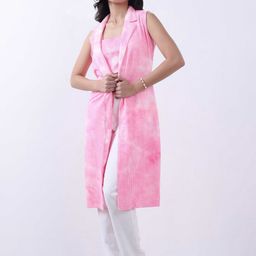 Bonnaty Women Printed Longline Shrug-46