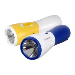 Surya 0.5 W LED Rechargeable Torch Yellow-16