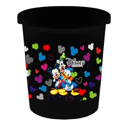 Kuber Industries Black & Red Printed Open Dustbins  5 L image 5