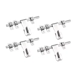 Legal L-458 4 PCS -16MMX3 ALDROP MATKA SS Matte & Glossy  16x43 mm Latching Draw Hasp (Set of 4)-21