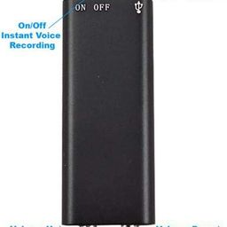 CAMLEIGH Digital Audio Recorder with mp3 Music Player Mini Recording Device | Wireless Electronic dictaphone | Spy Audio Voice Recorder Device Hidden 16 GB Inbuilt Memory image 3