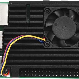 REES52 Super Thermal Tape] Raspberry Pi 5 Case, Raspberry Pi 5 Armor Case Metal Case with 4 Pin PWM Cooling Fan Aluminium Alloy, Raspberry Pi 5 Fan, Pi 5 Heatsink for Raspberry Pi 5 image 4