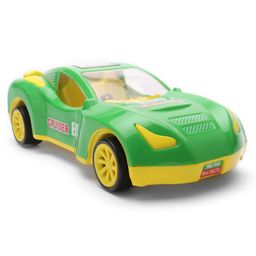 United Agencies Friction Powered Cruiser Car - Yellow & Green-26