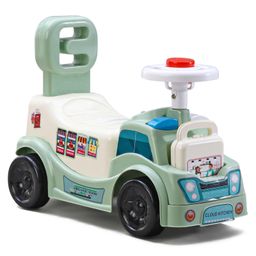 Cloud Kitchen Theme Manual Push Ride On With Music - Light Green-14
